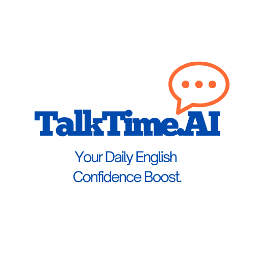 TalkTime.AI clases de conversación en inglés online gratis o muy barato utilizando la inteligencia artificial deberes de speaking para alumnos de inglés